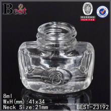 8 ml small glass bottle clear color glass bottle accept customization